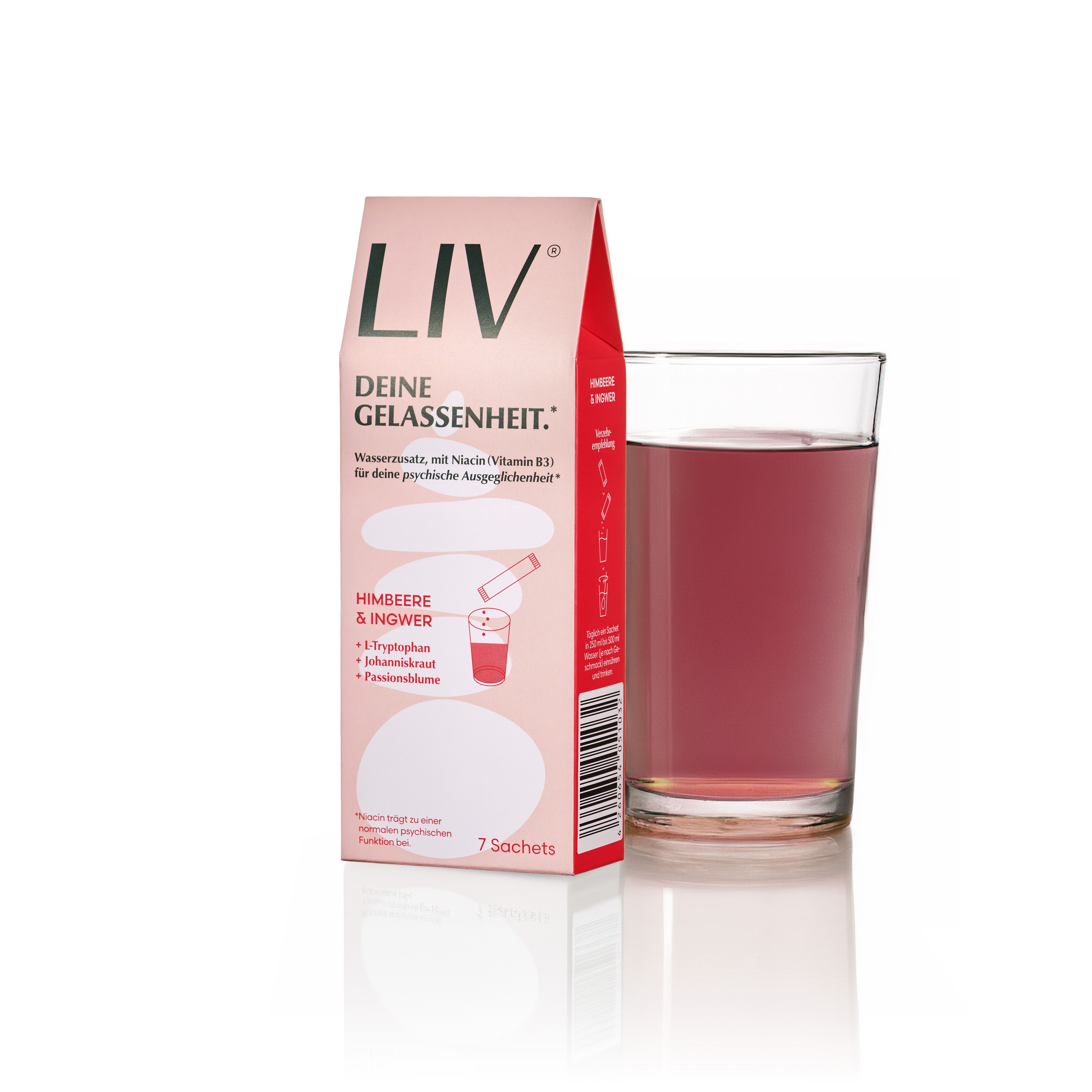 LIV Anti-Stress-Kur | Himbeere Ingwer