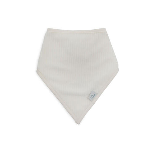 Lot de 2 bavoirs bandana Velvet rib - Sea green/Ivory - JOLLEIN