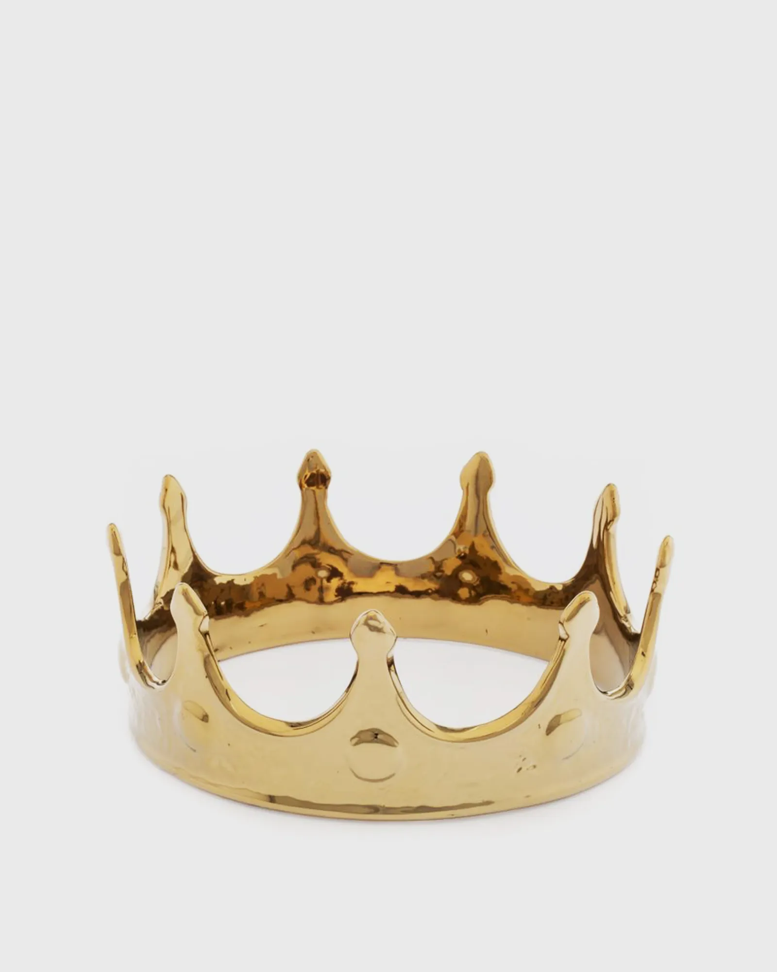 Seletti LIMITED GOLD EDITION PORCELAIN MY CROWN