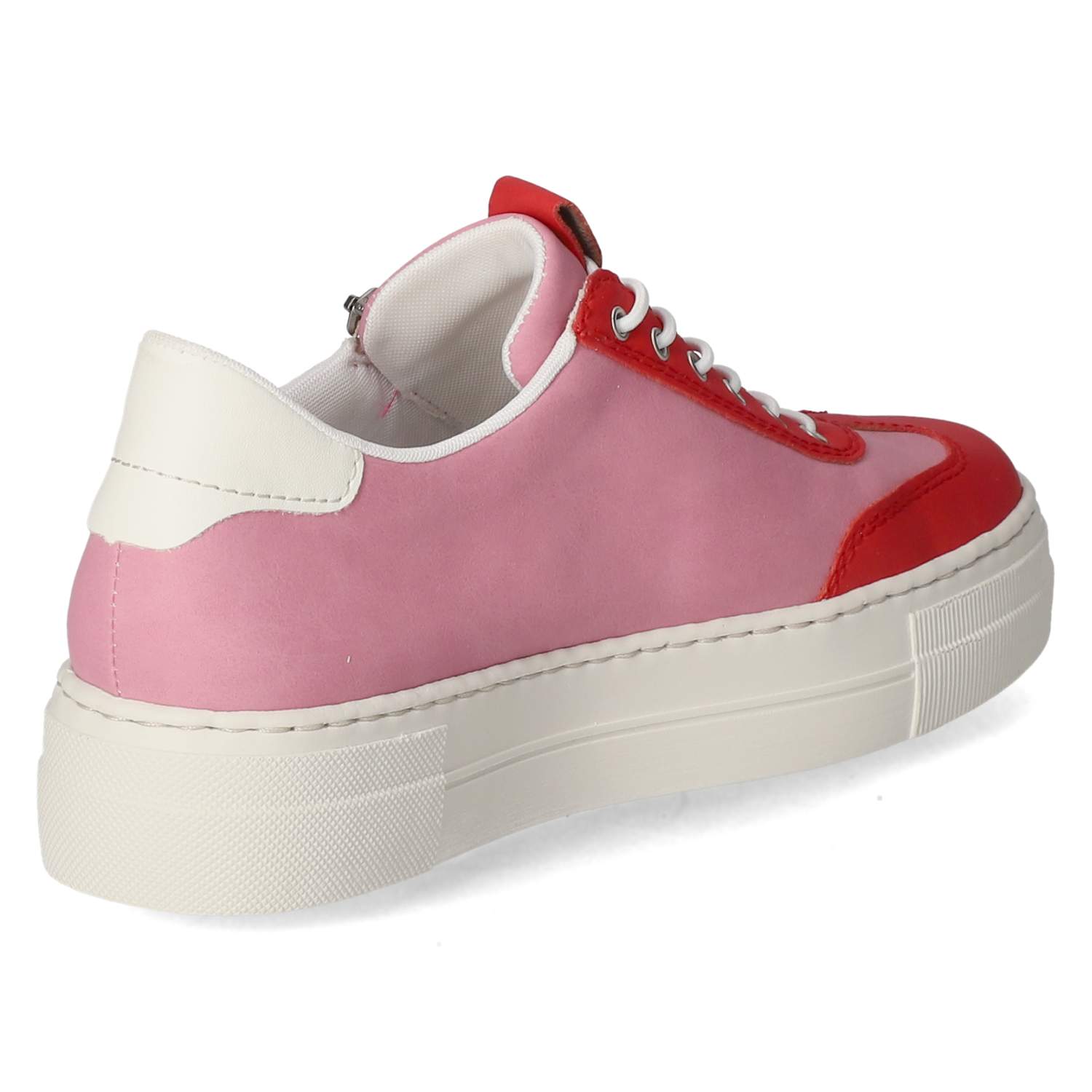 Rieker Low Sneaker - rot kombi
