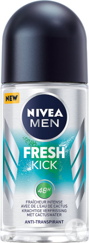 Nivea Men Fresh Kick Déodorant Anti-Transpirant Roll-On 50ml