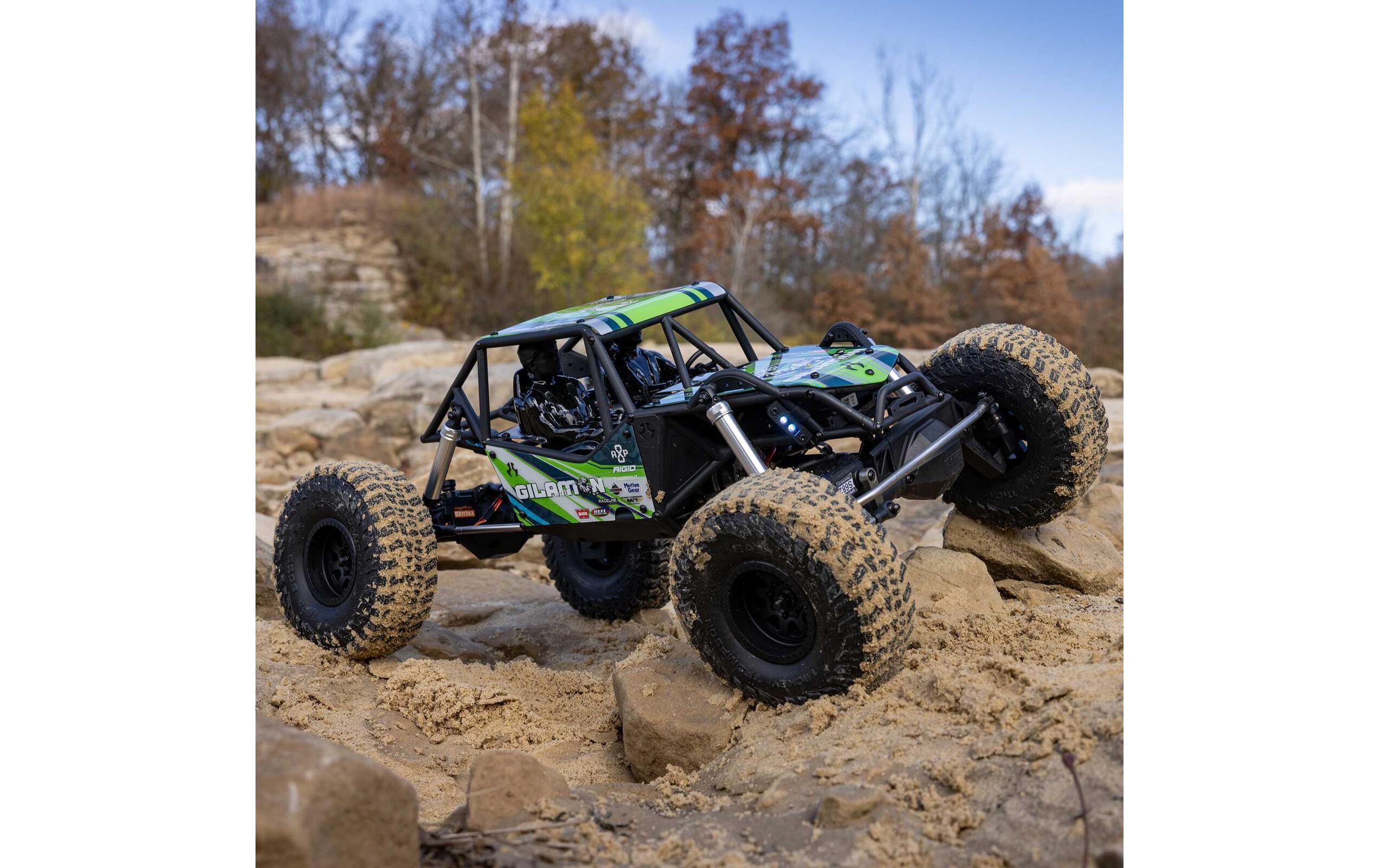 Rock Crawler AXP8 Gilamon 2.2, Grün ARTR, 1:8<br>4 x 4 Off-Road Model