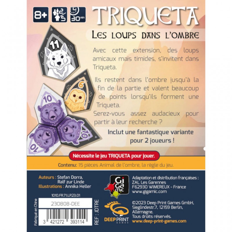 TRIQUETA - Les loups dans l'ombre - Extension