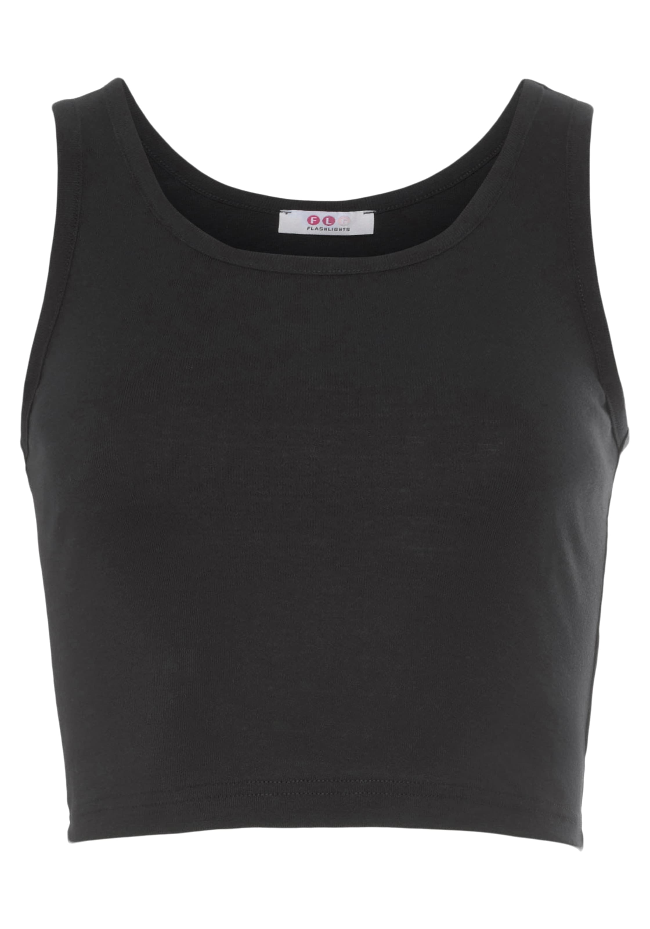 Flashlights Crop-Top, 2 Stk. kurze Länge