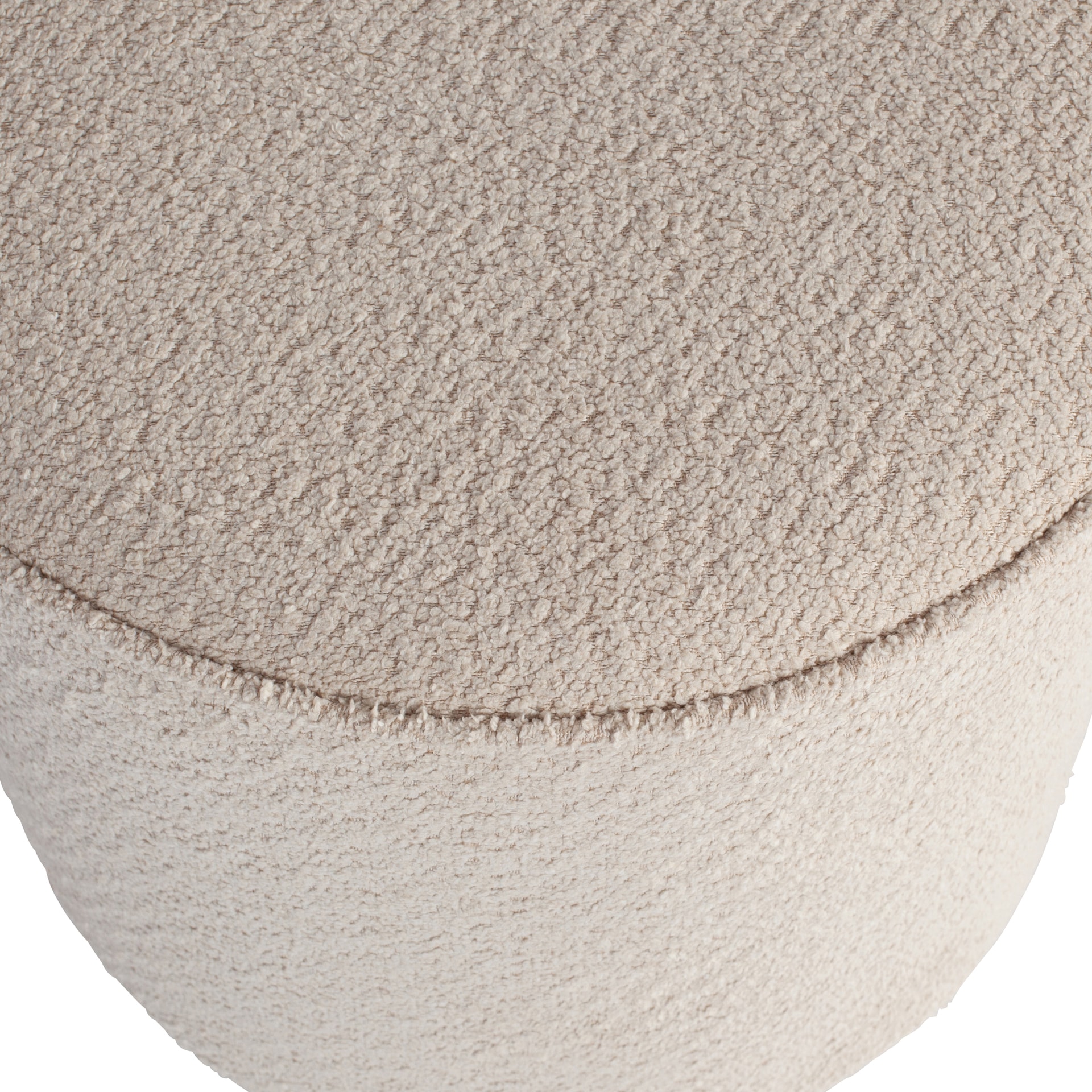 Pouf SARA 46 cm creme