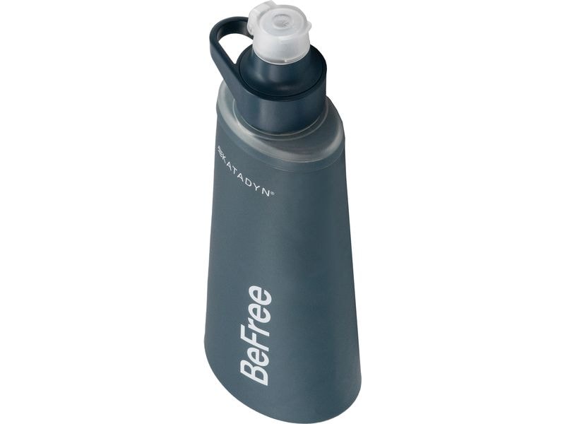 Katadyn Wasseraufbereitung BeFree Filter AC 1.0 l - Schiefe Trinkflasche mit Filter
