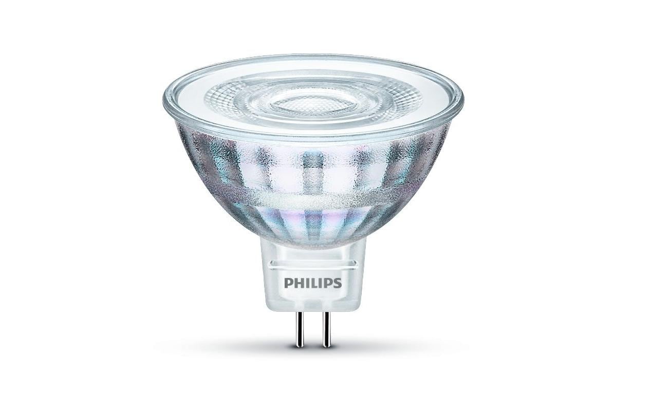 Lampe 4.4 W (35 W) GU5.3 WarmweissWarmweisses LED-Leuchtmittel MR16 mit klarem Glas