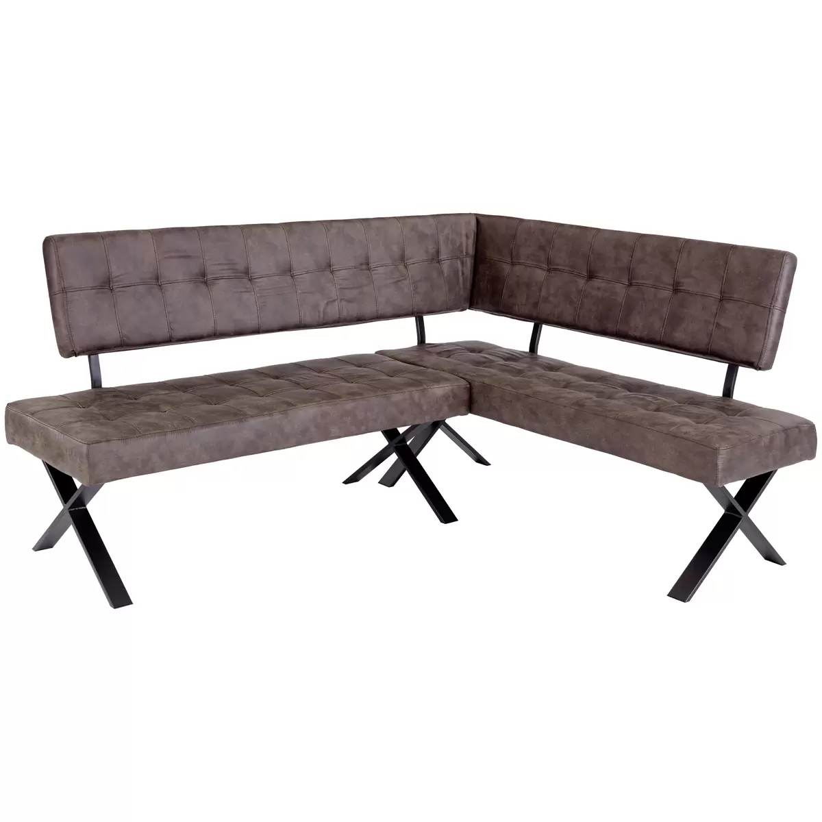 Eckbank Donna Li braun,anthrazit