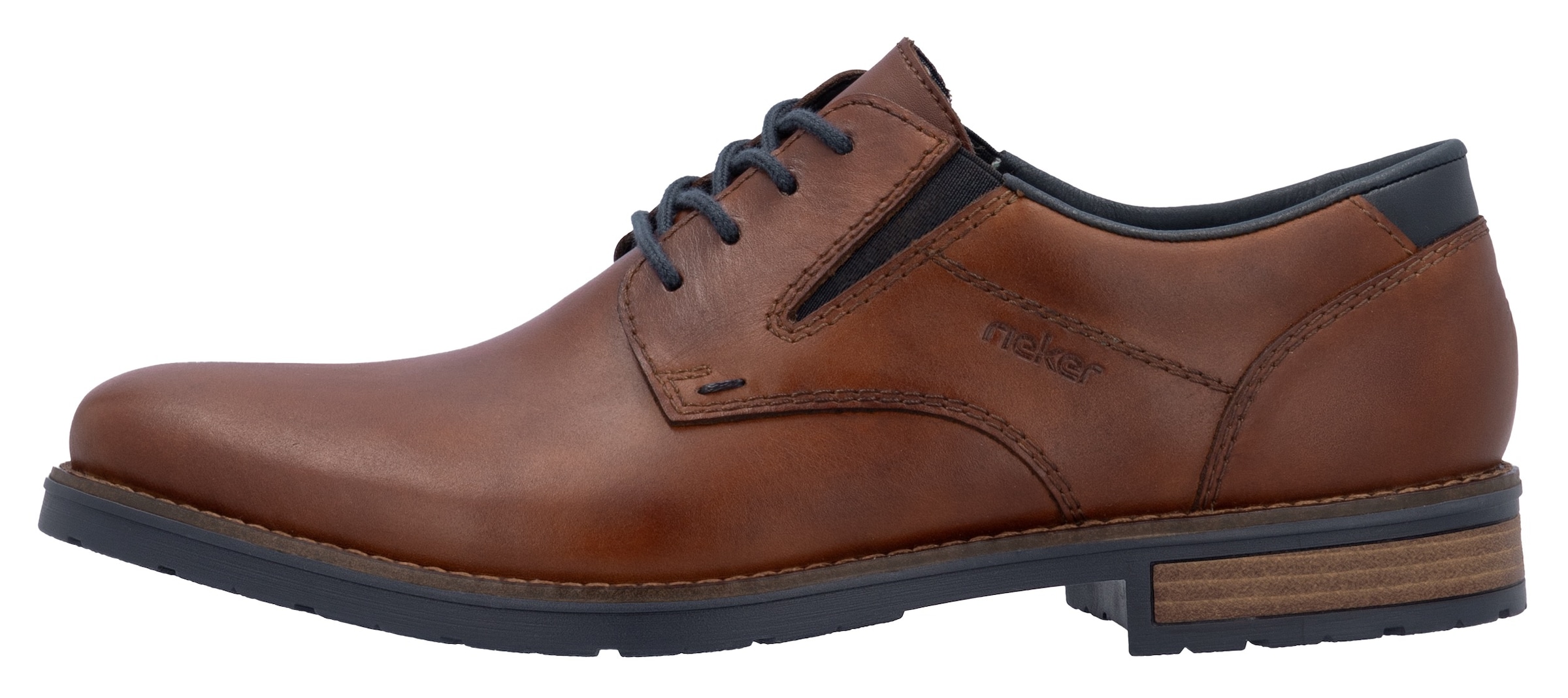 Rieker Schnürschuh  mit Stretch, Freizeitschuh, Halbschuh, Schnürschuh