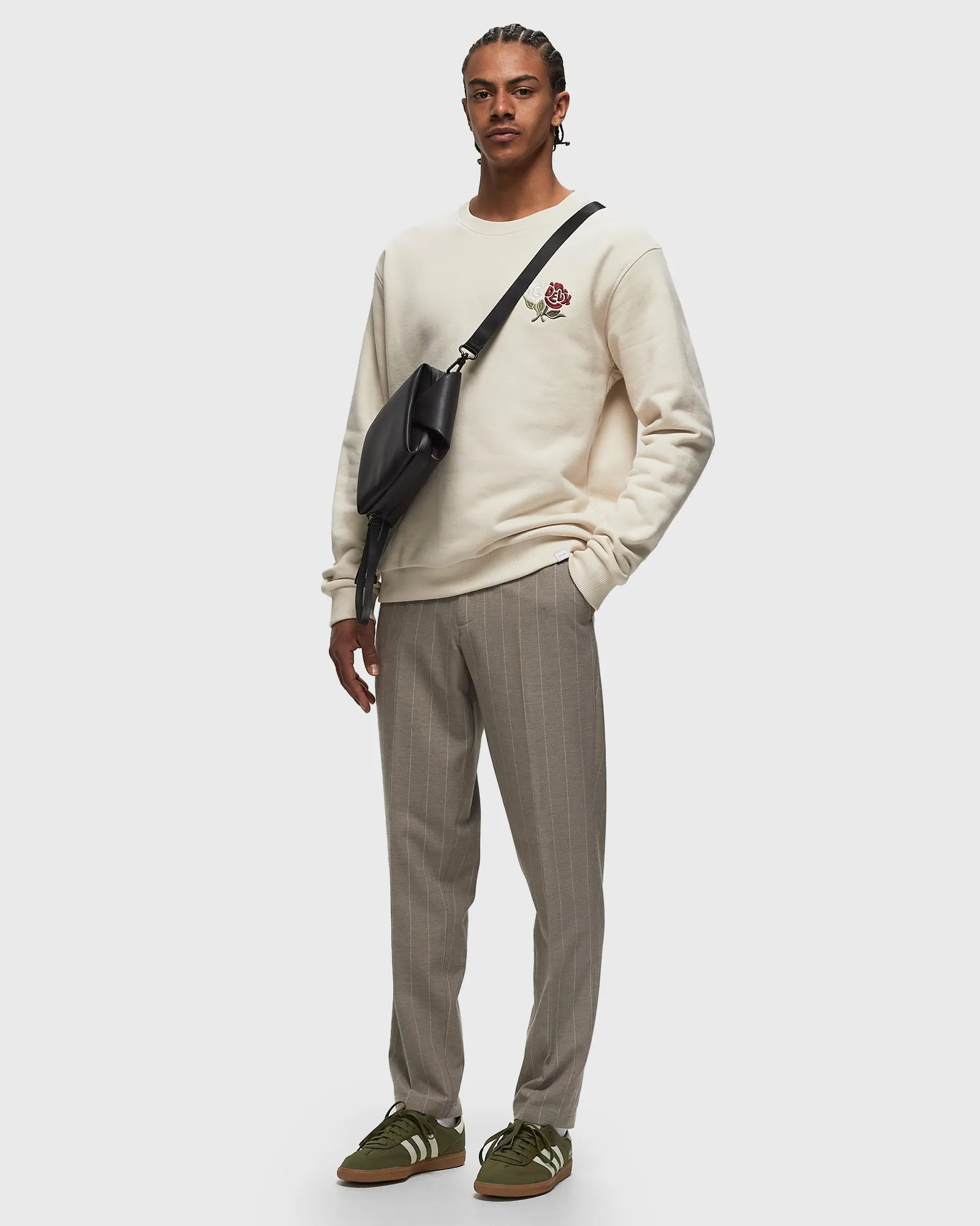 Les Deux Como Reg Twill Pinstripe Suit pants