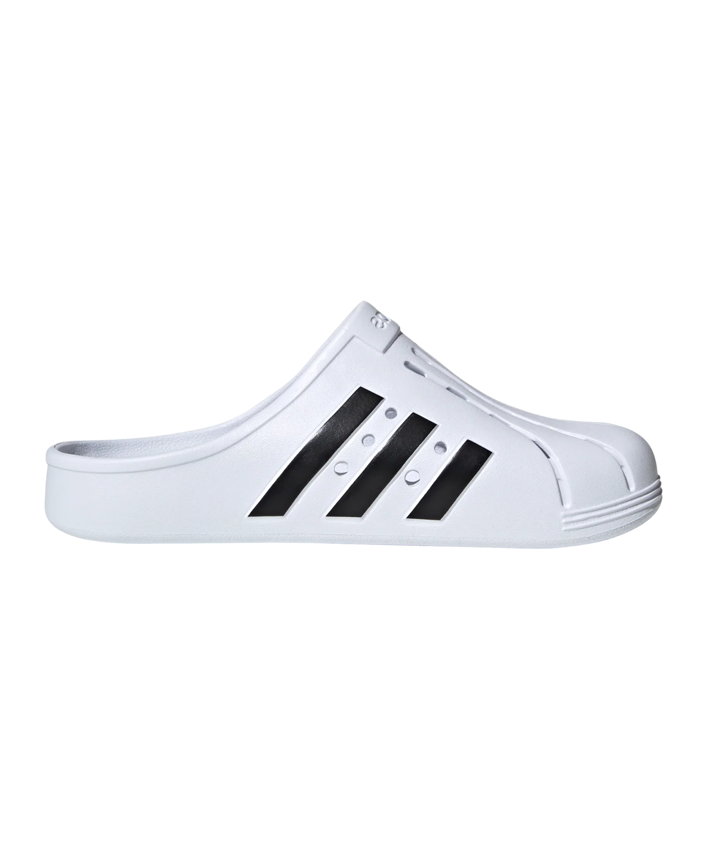 adidas Adilette Clog Badelatsche Weiss