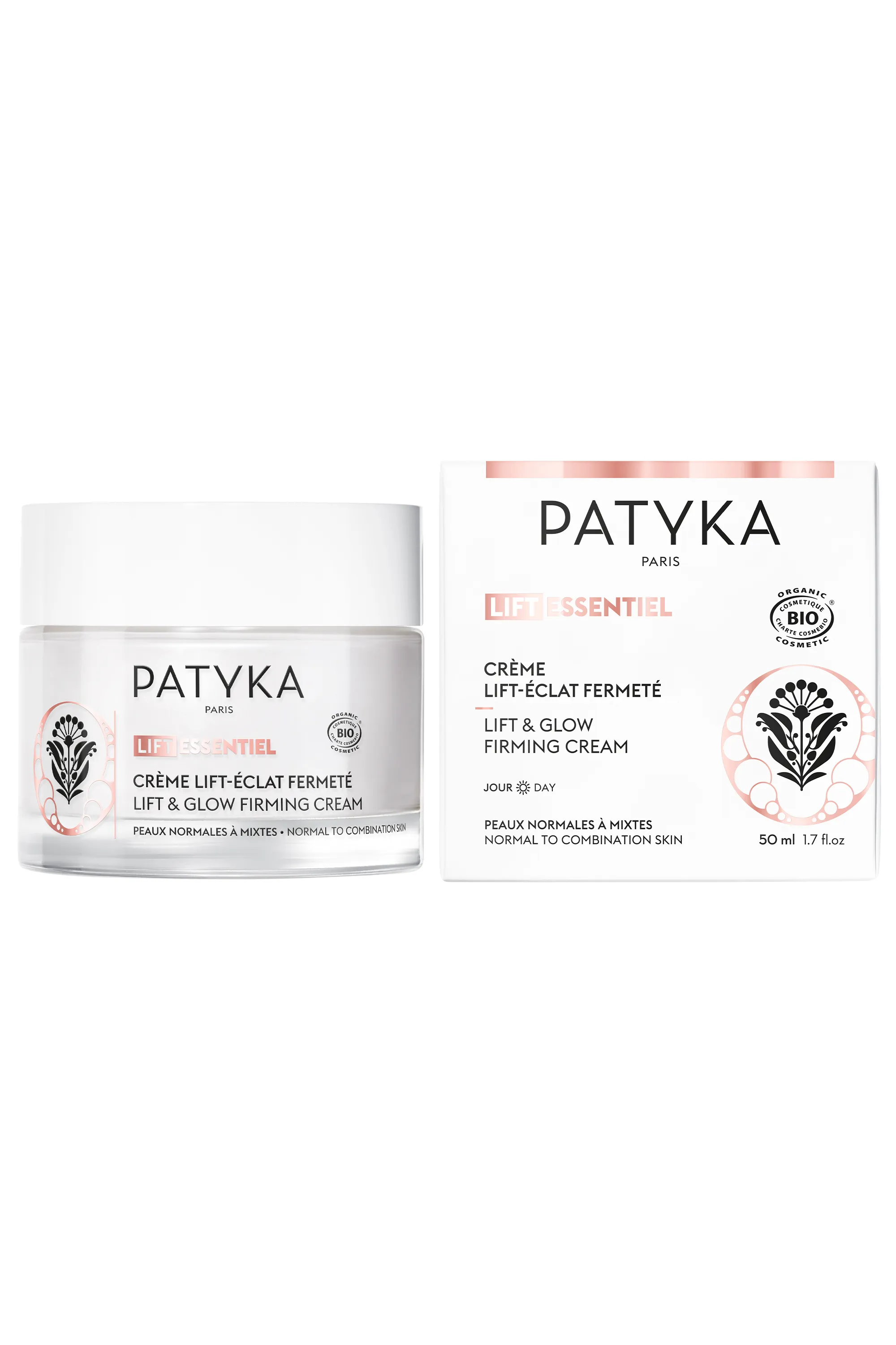 Patyka Crème éclat fermeté Lift Essentiel rechargeable-50 ml
