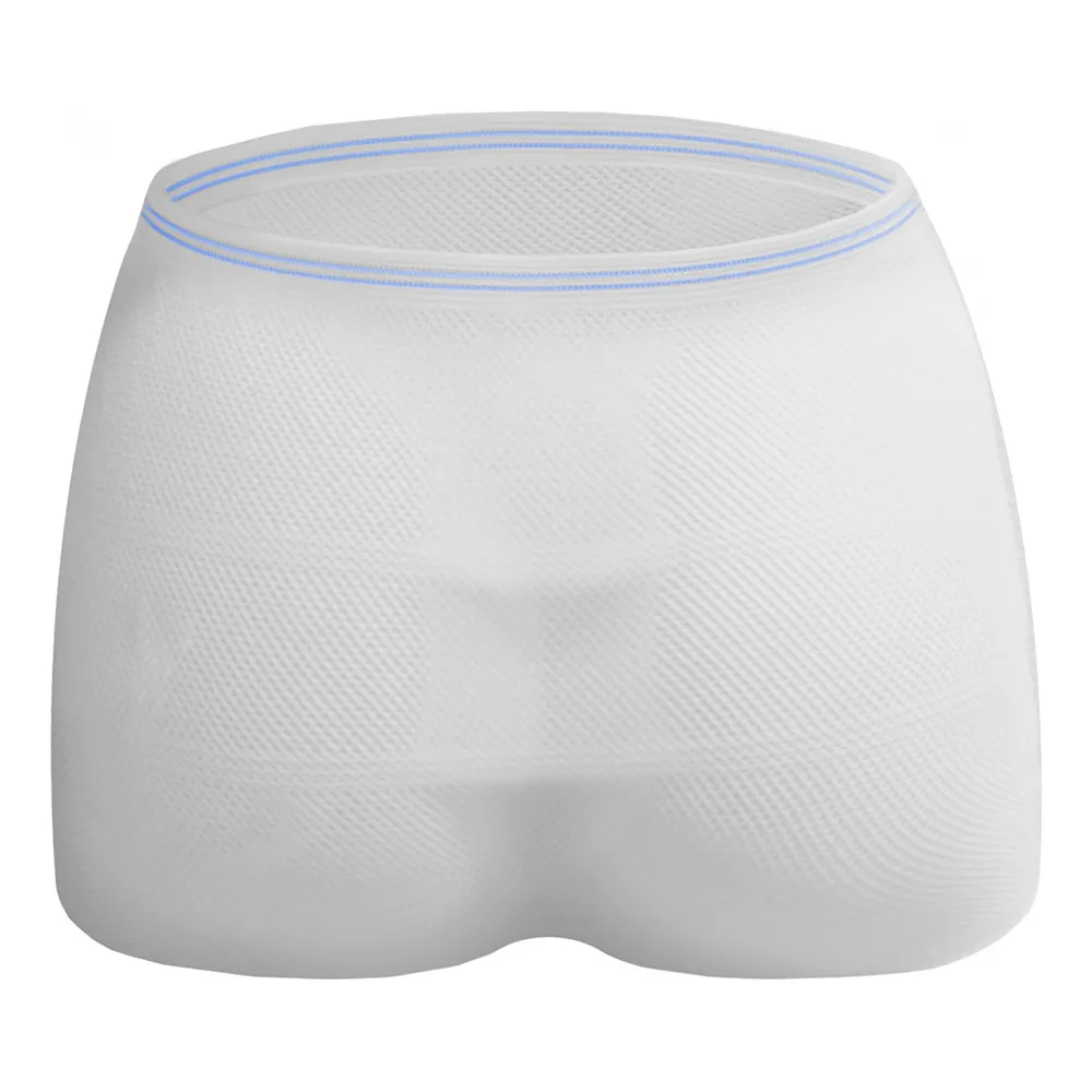 Carriwell hospitalstrusser - one size (36-40) - hvid - 4 stk