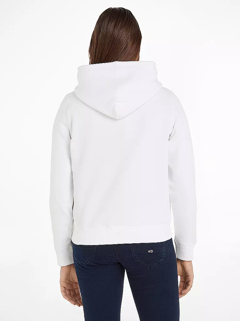 TOMMY JEANS Kapuzensweater - Hoodie weiss