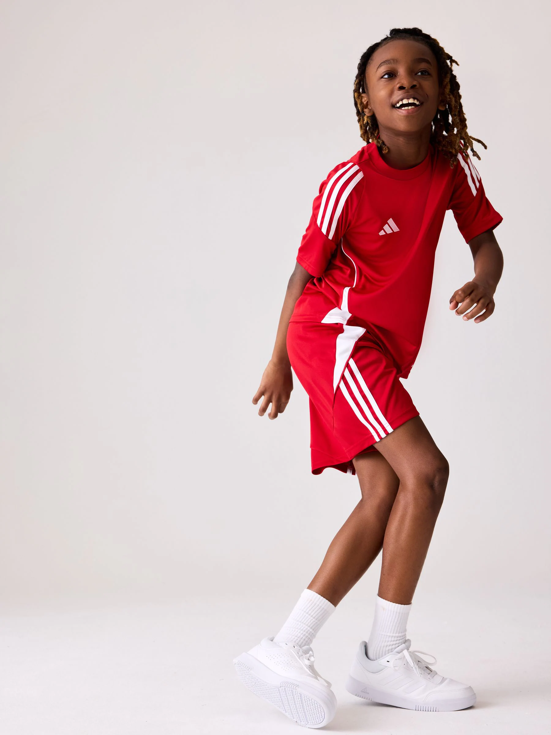 Rood - adidas Tiro 24 shorts voor kinderen