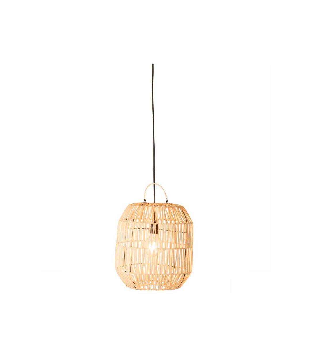 Paris Prix - Abat-jour Déco rotin 35cm Naturel