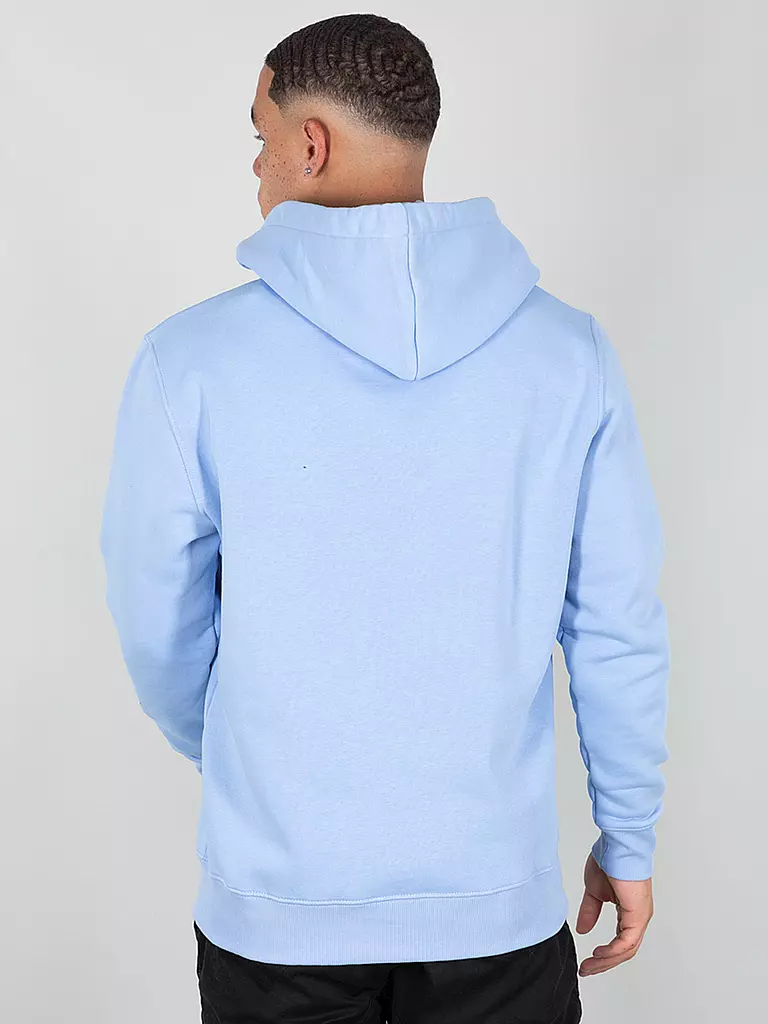 ALPHA INDUSTRIES Kapuzensweater - Hoodie  hellblau