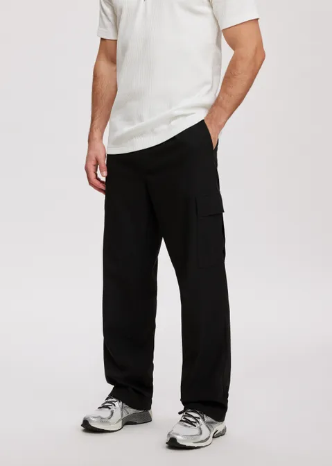 Cargo pantalon zwart (ZWART)