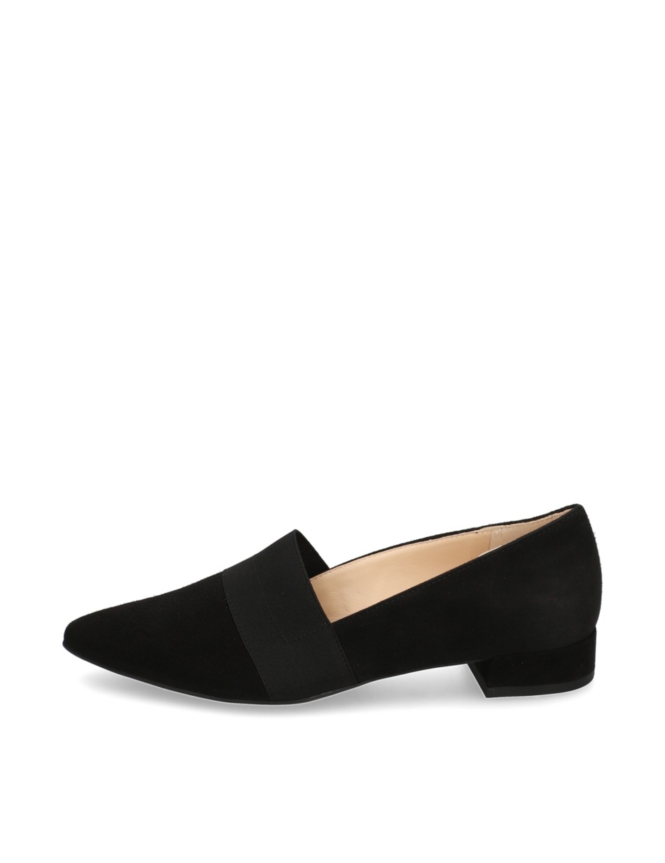 Veloursleder Ballerina