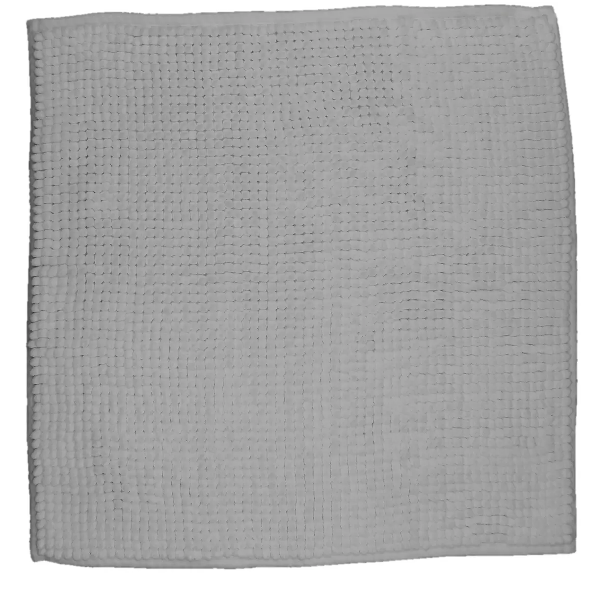 Badteppich Chenille Simple weiss
