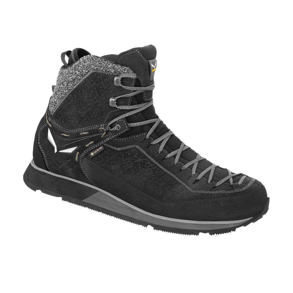 Salewa MS MTN TRAINER 2 WINTER GTX - Chaussures alpinisme Homme black/black