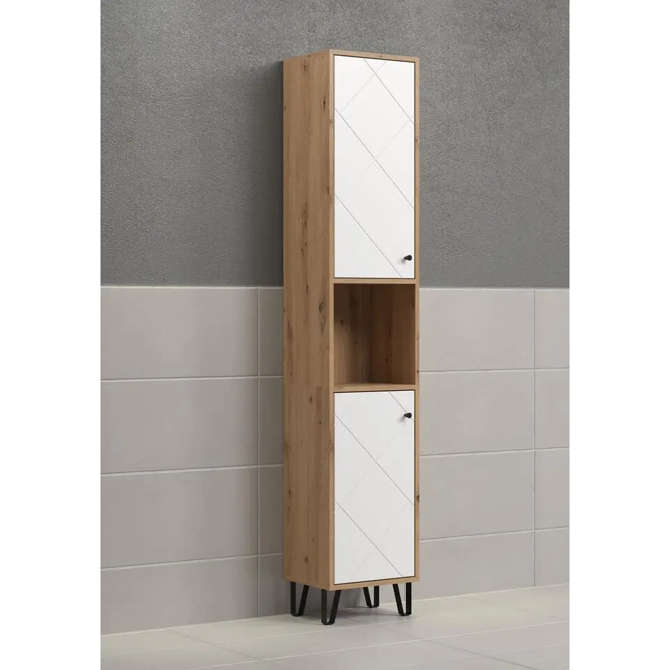 Trendteam Kolomkast Touch - 36 x 29 x 191 cm - Artisan Oak