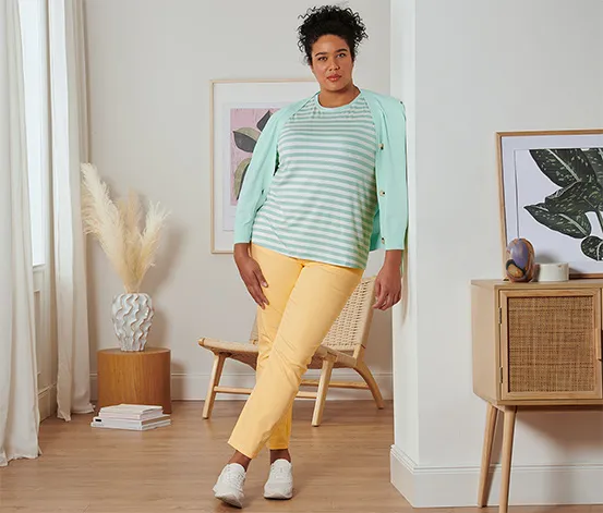 Cardigan mit V-Ausschnitt