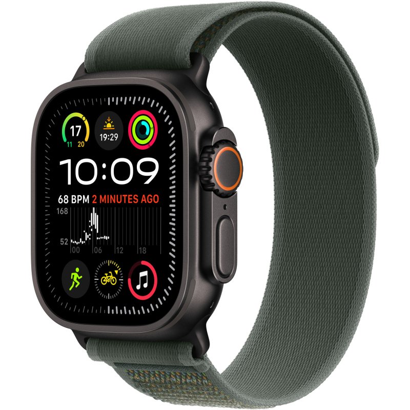 Apple MYQ43ZM/A accessoire intelligent à porter sur soi Bande Vert Nylon, Polyester, Spandex, Titane