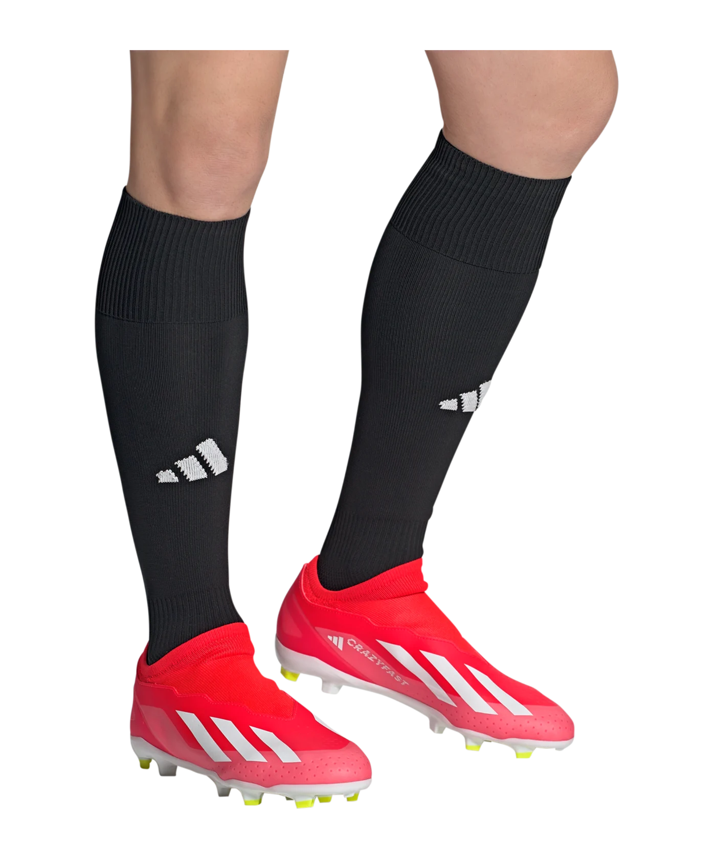 adidas X Crazyfast League LL FG Energy Citrus Rot Weiss Gelb