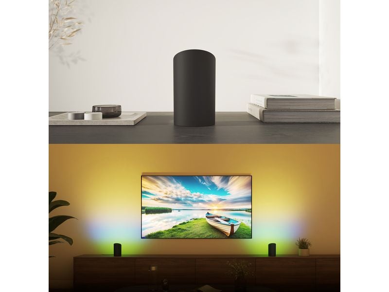 Philips Hue Play Wallwasher duo Schwarz Play Wallwasher mit ColorCast Funktion