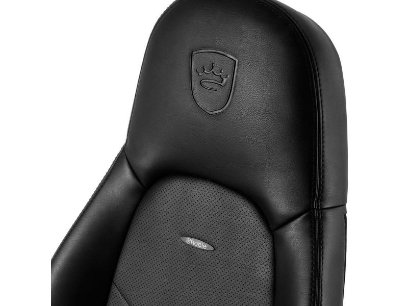 noblechairs Gaming-Stuhl ICON Schwarz Kunstleder-Computersessel