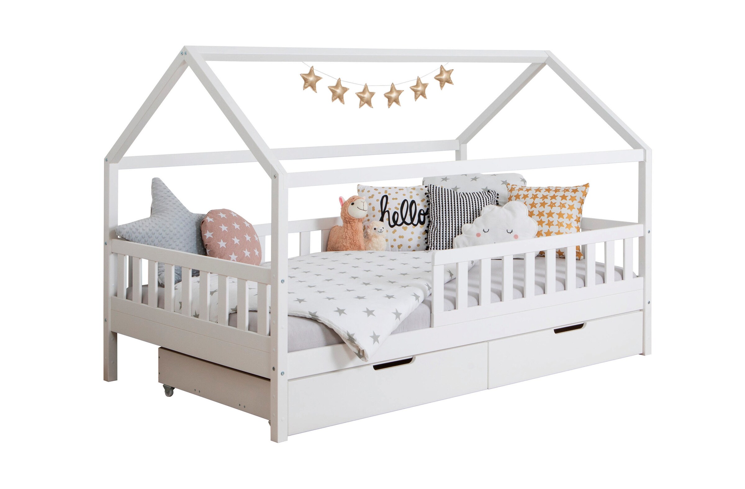 Ticaa Kinderbett Hausbett 