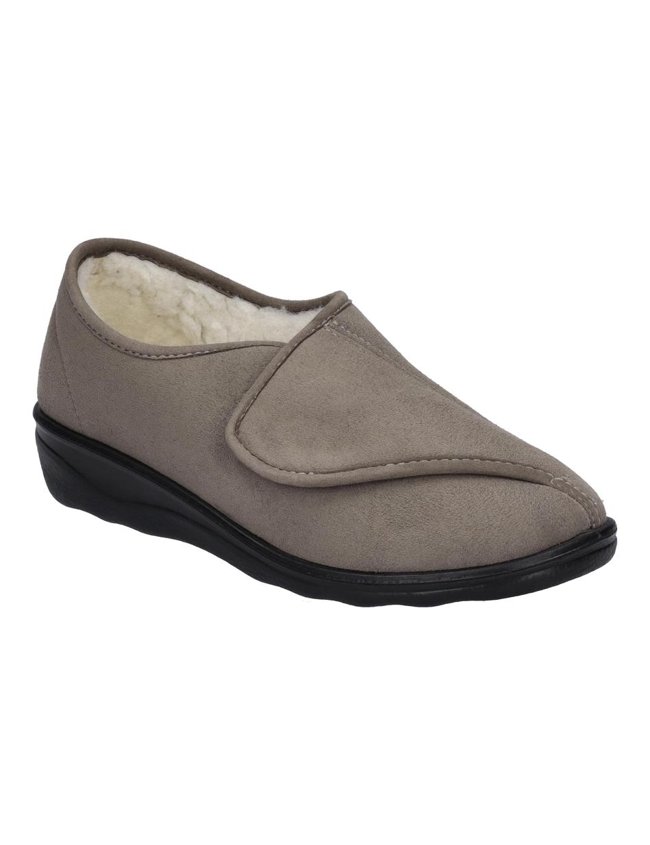 Hausschuh Nice 105, taupe