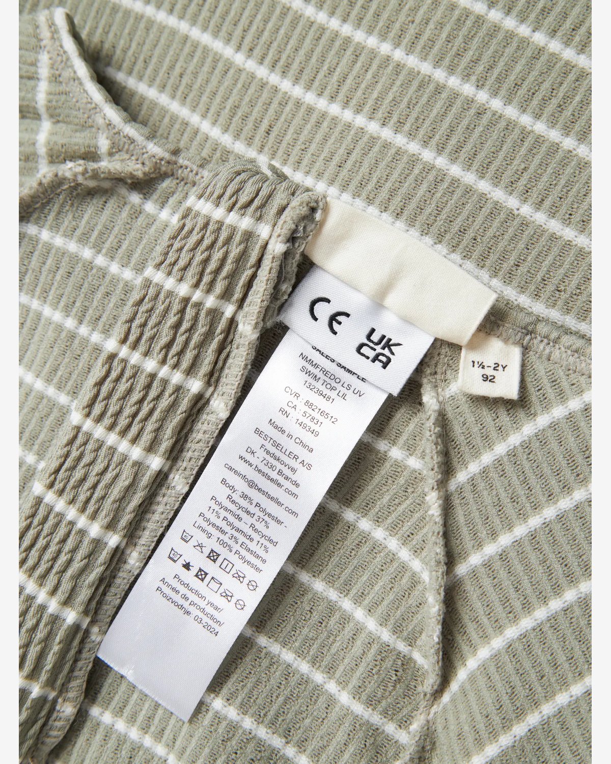 Badetrøye Langermet – UV Drakt UPF 50+| Fredo LS Swim Top