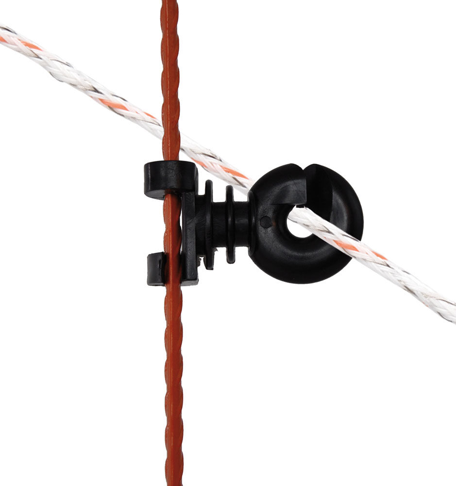 Gallagher Verstelbare isolator - 11 cm - 10 Stuks - Zwart - 18 cm