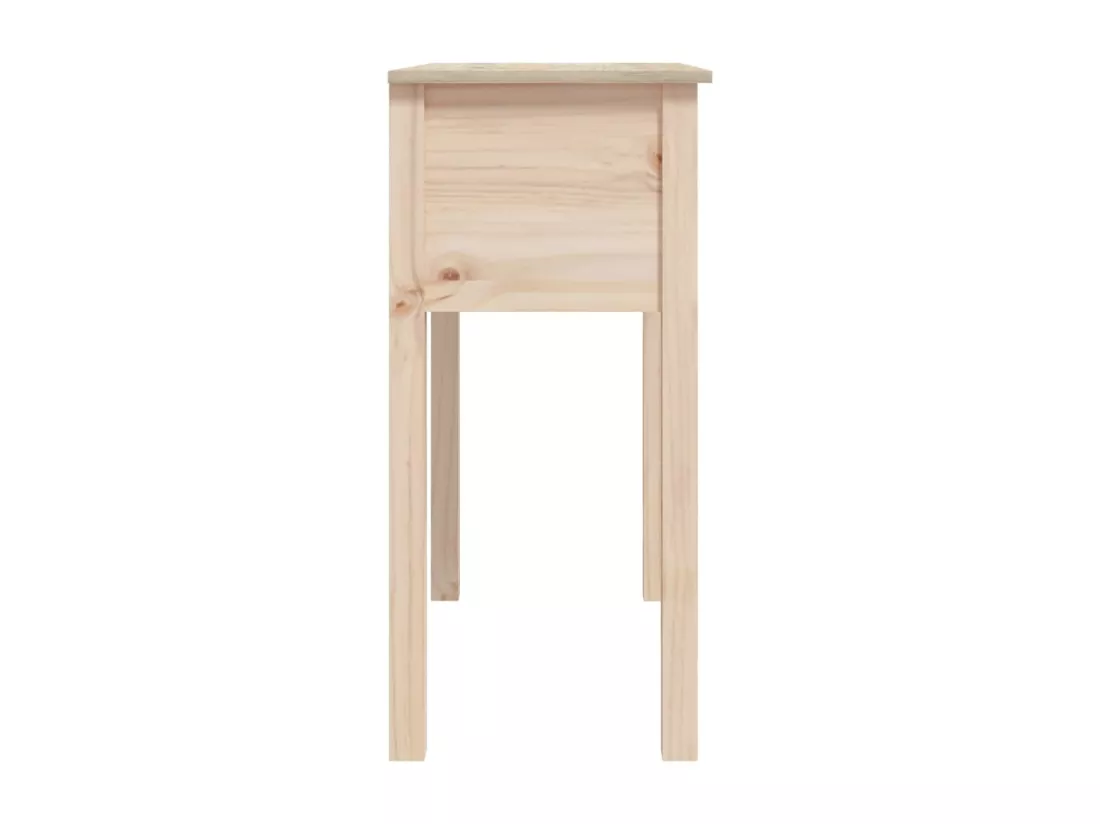 Table console 70x35x75 cm Bois massif de pin