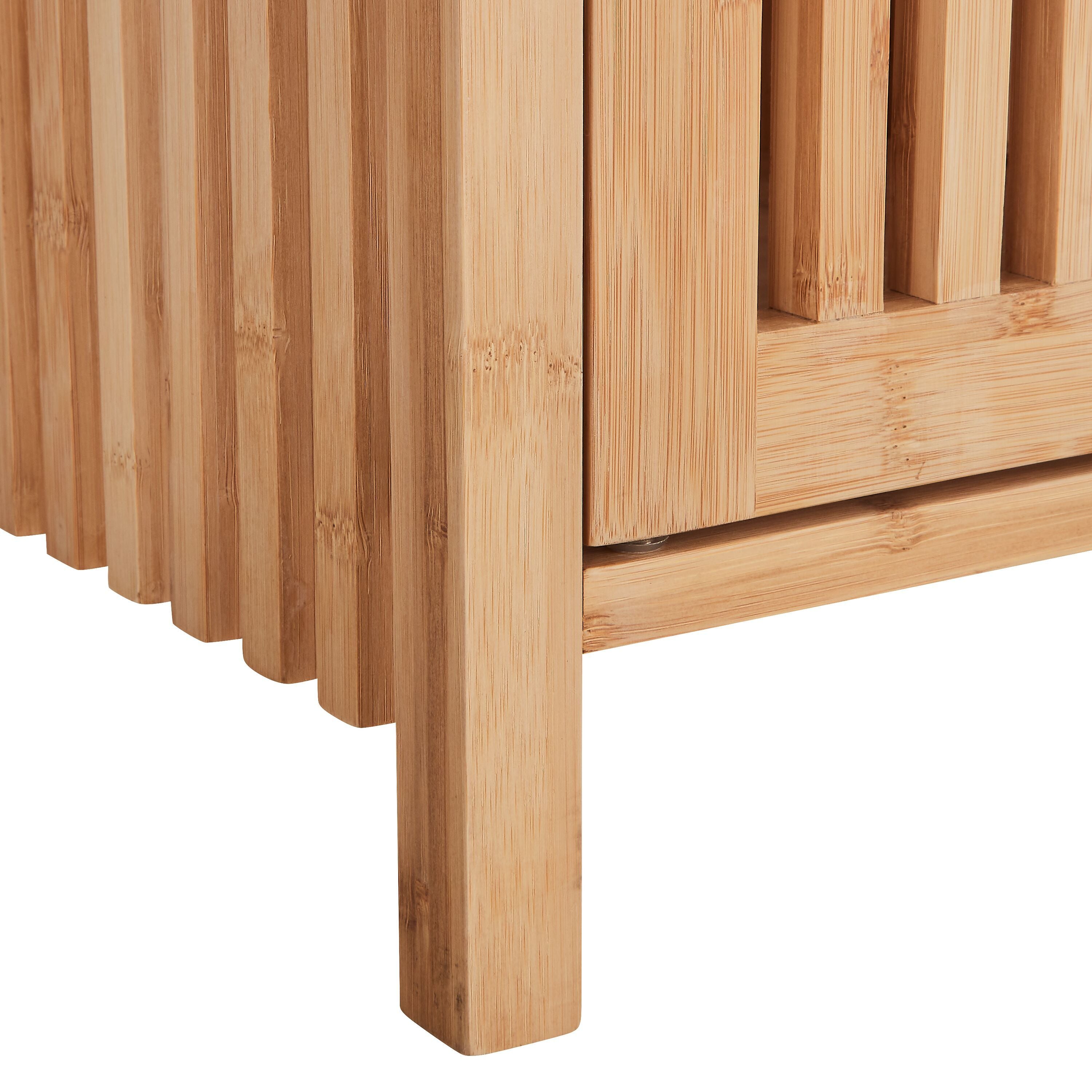 TED Regal - Bambus / B: 36.5 cm x T: 33.0 cm x H: 160.0 cm