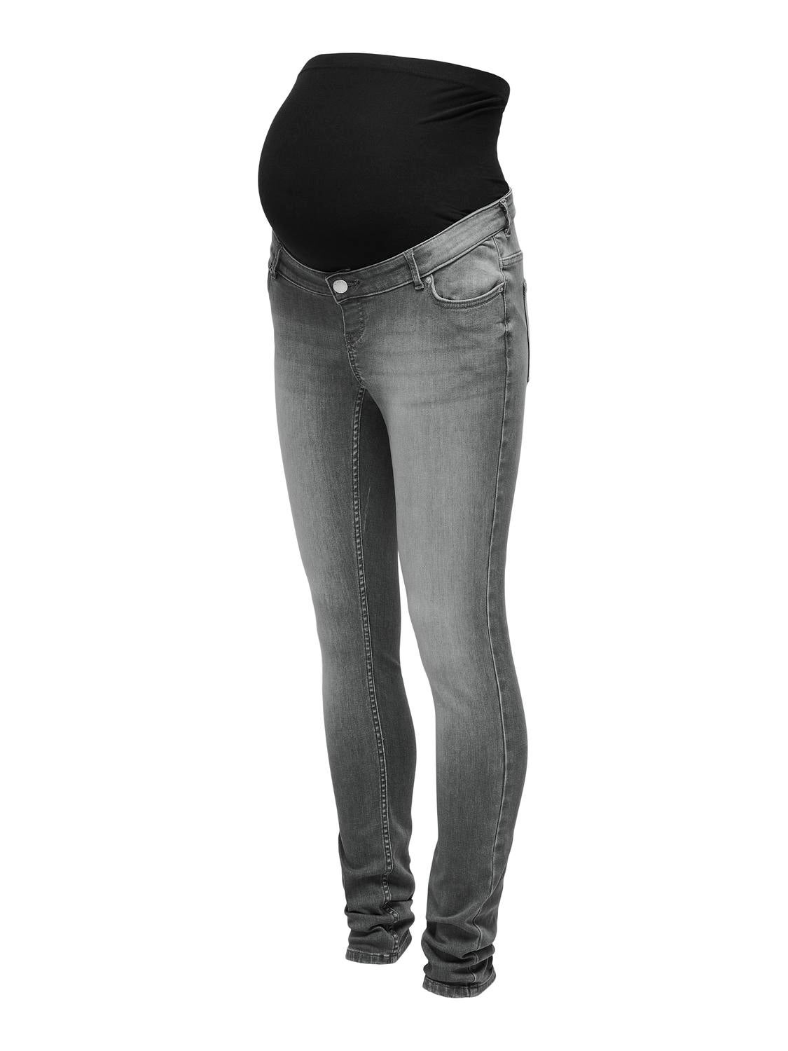 OLMBELLY Skinny Fit Jeans Grey Denim