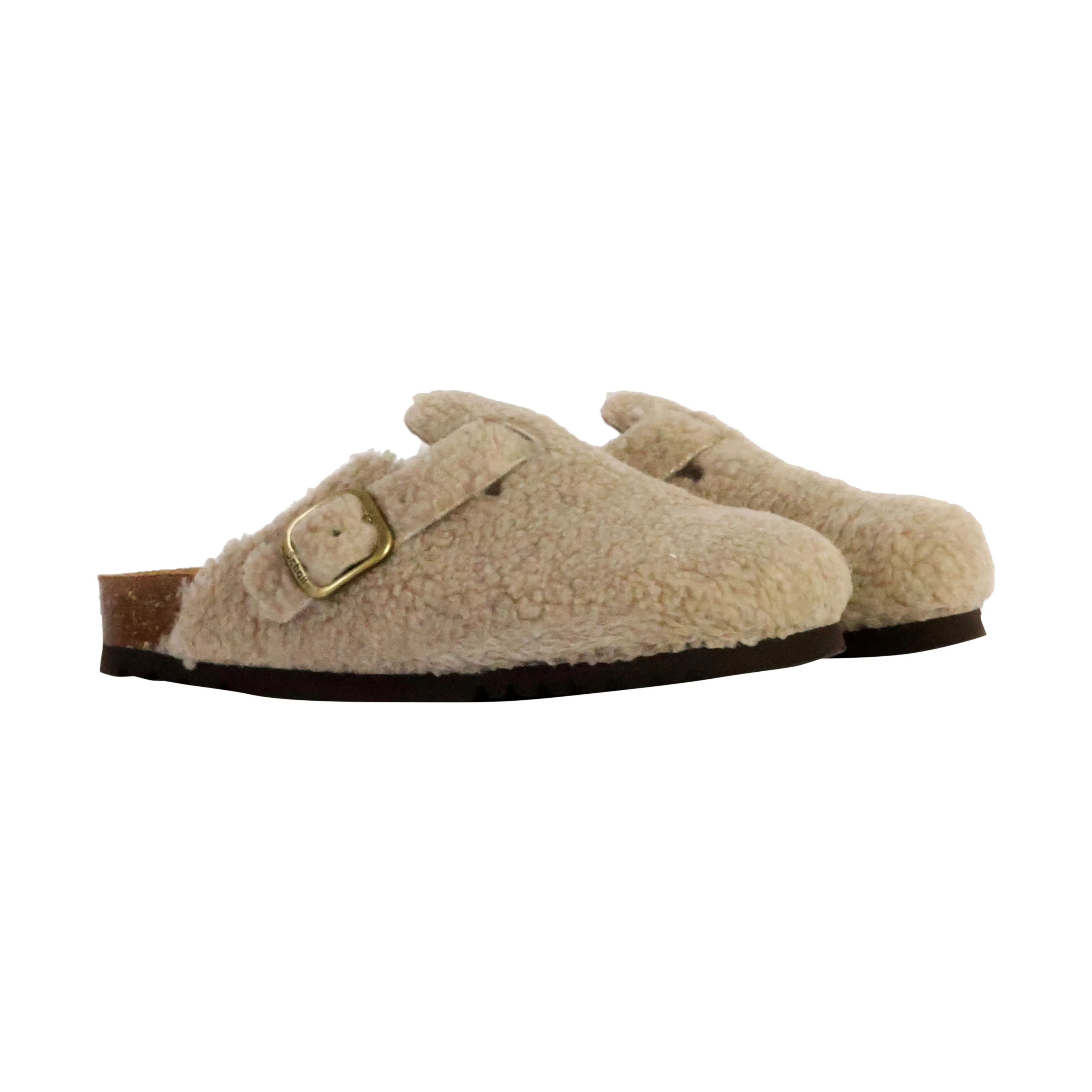 Mules cuirfae new | Marron