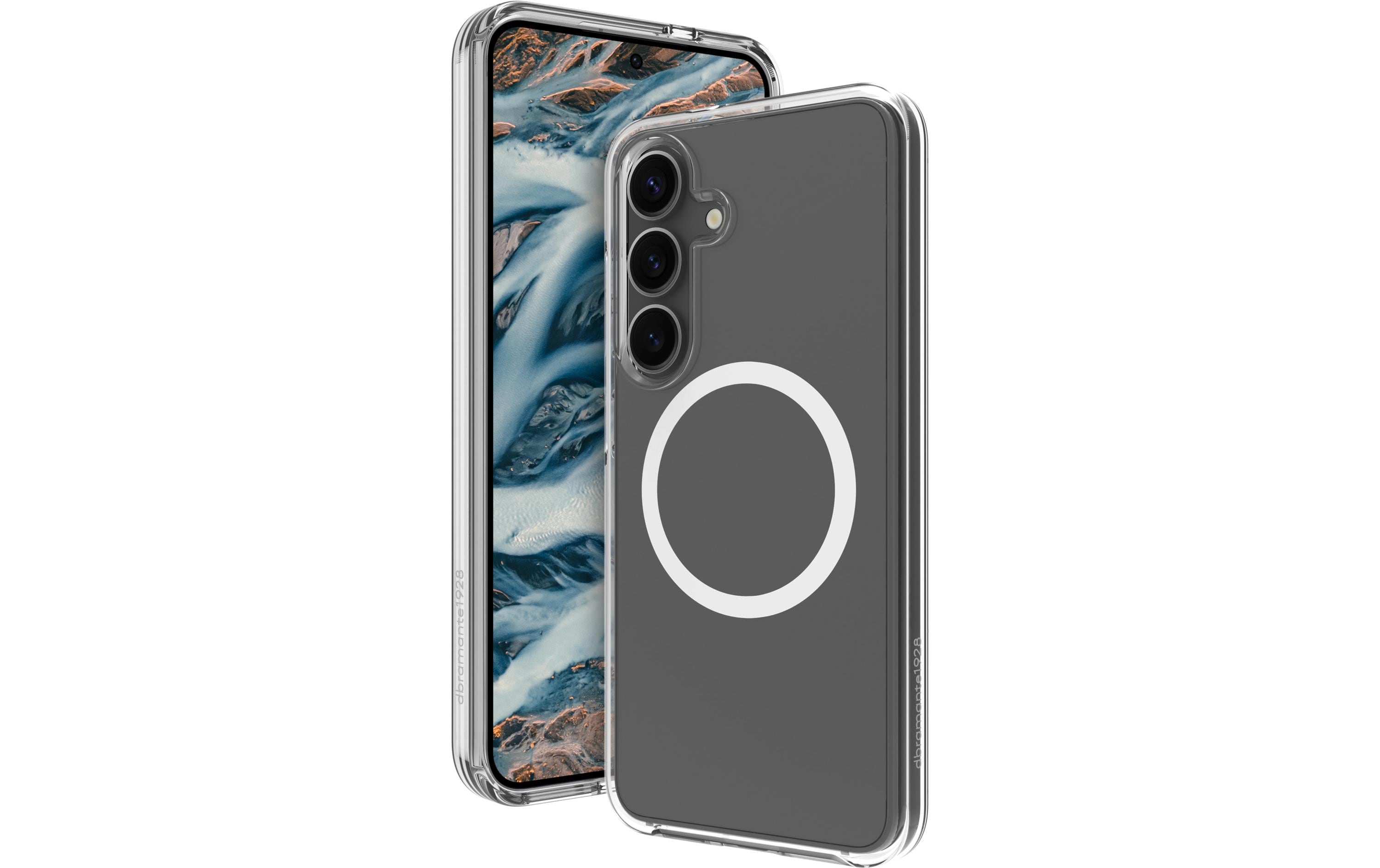 Back Cover Iceland Pro Qi2 Galaxy S25+ TransparentSchutzhülle mit Qi2 für das Samsung Galaxy S25+