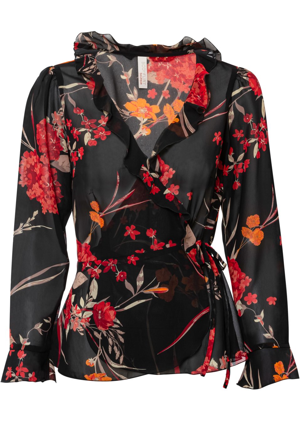 Blouse en chiffon