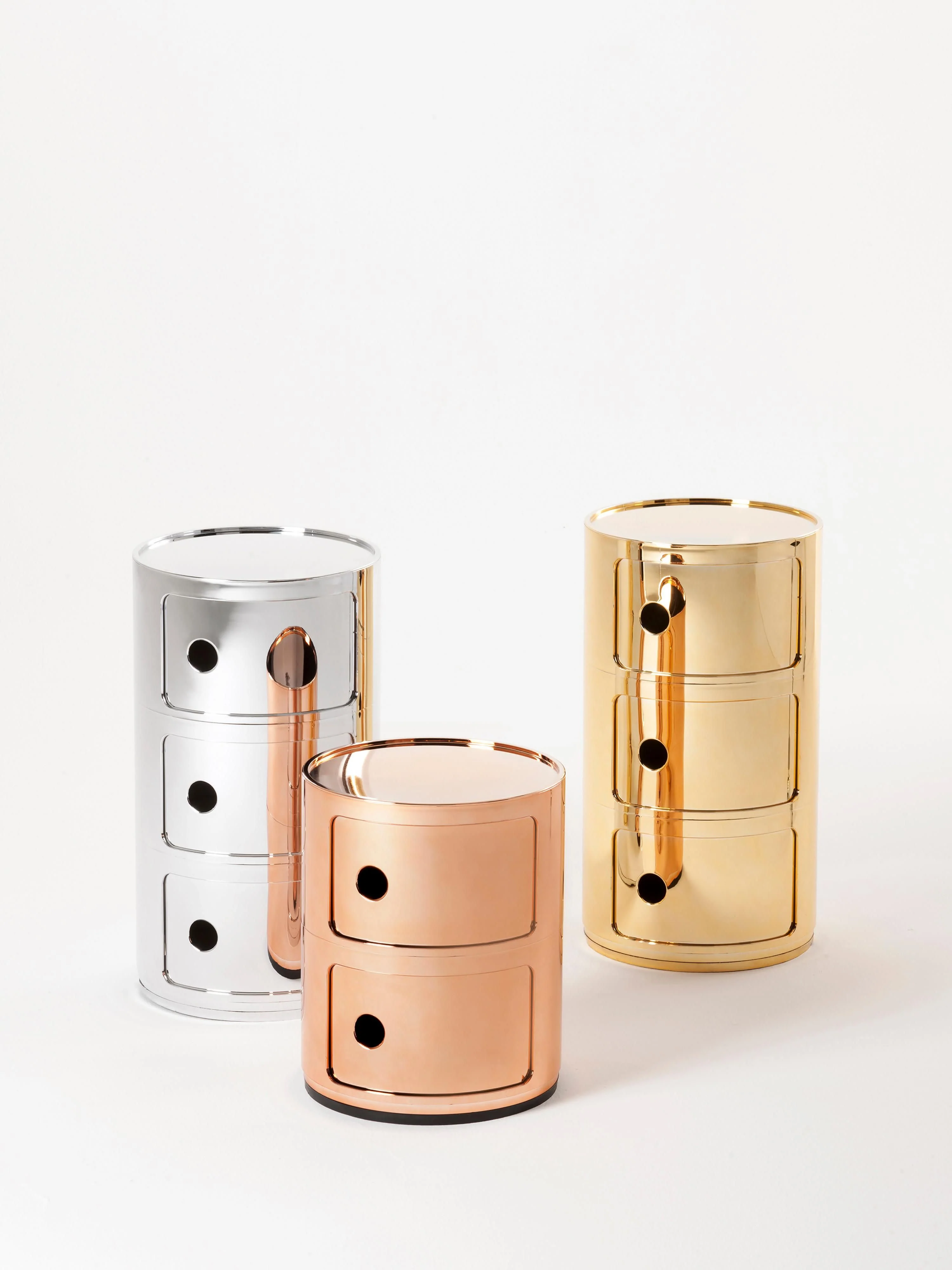 Design container Componibili, 3 modules, H 59 cm
