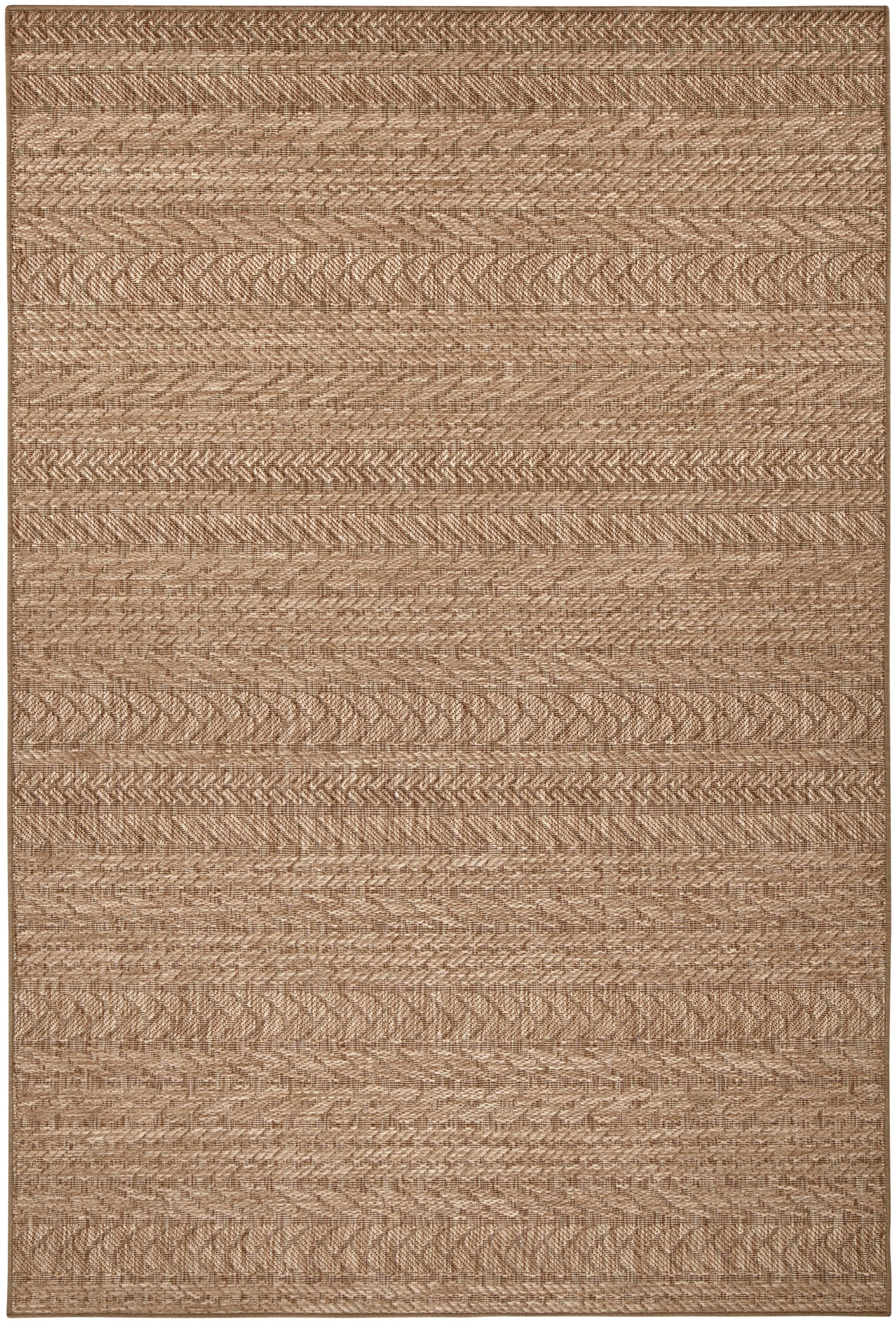 NORTHRUGS Teppich »Granado« rechteckig 6 mm Höhe In- und Outdoor, Sisal Optik, Robust, Pflegeleicht, Flachgewebe