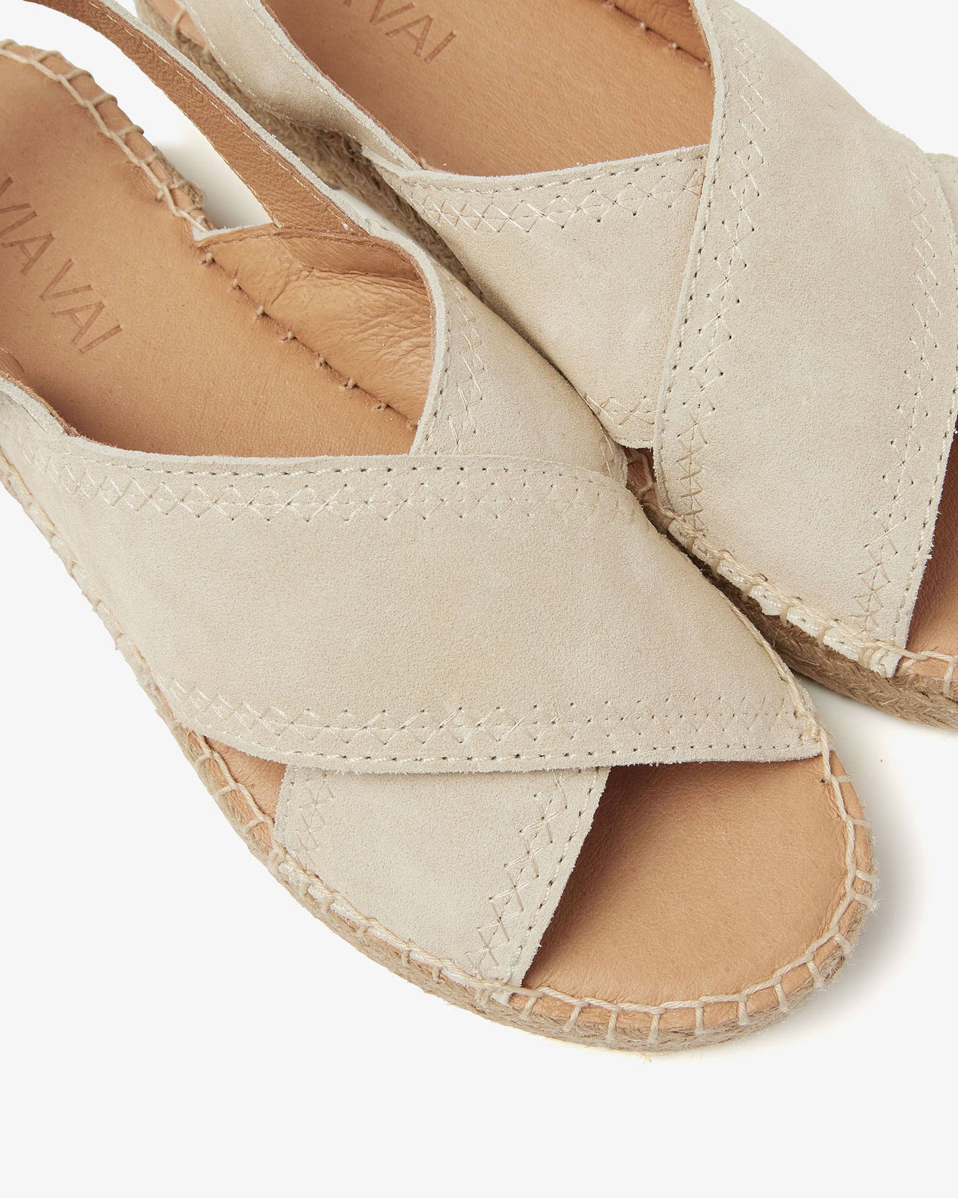 VIA VAI beige sandalen Mondi Sun