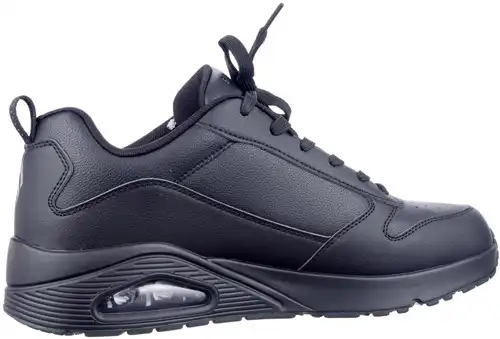Skechers zwart 183012/BBK - maat 12 sneaker zwart - maat 12 Calandschoen