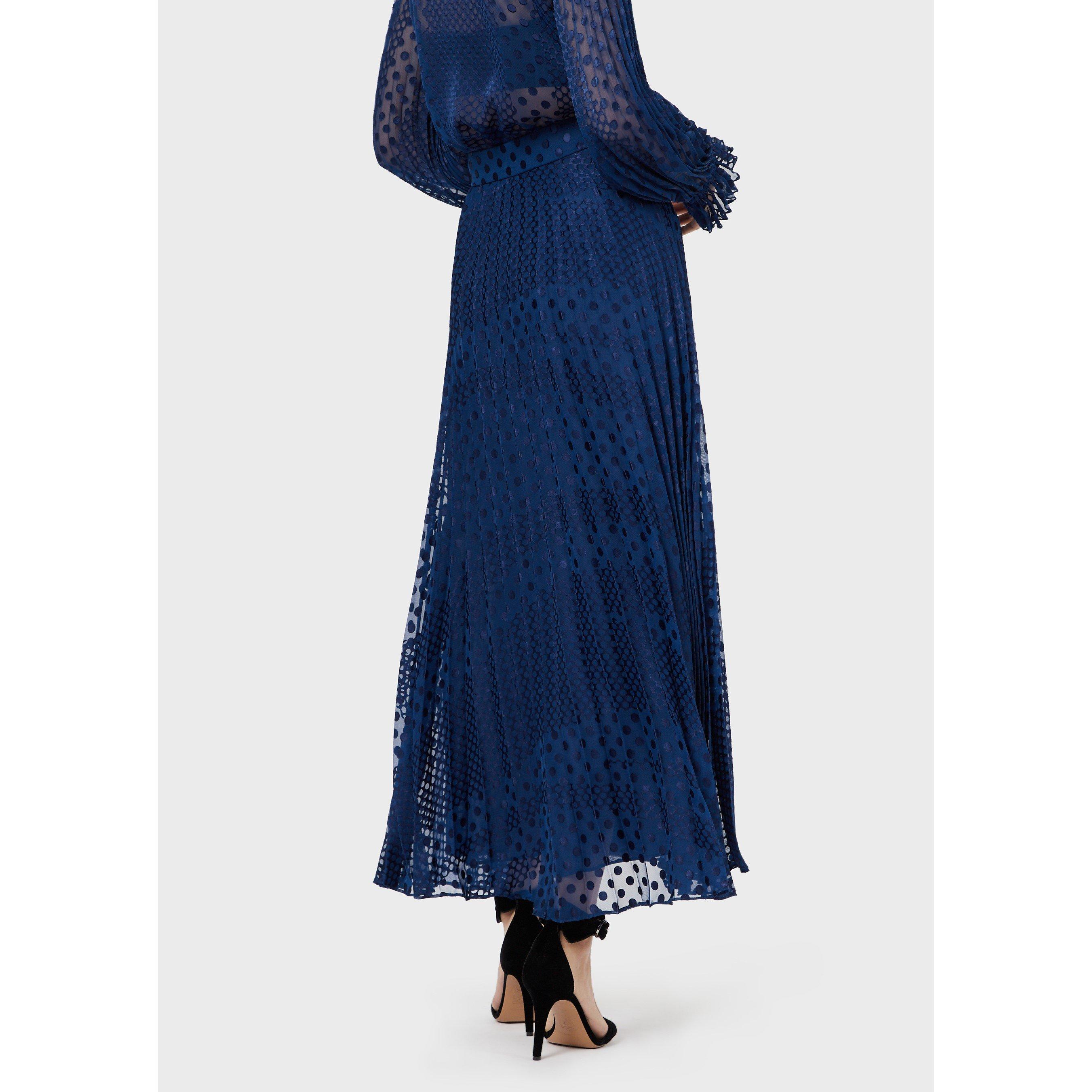 Emporio Armani Pleated Maxi Skirt