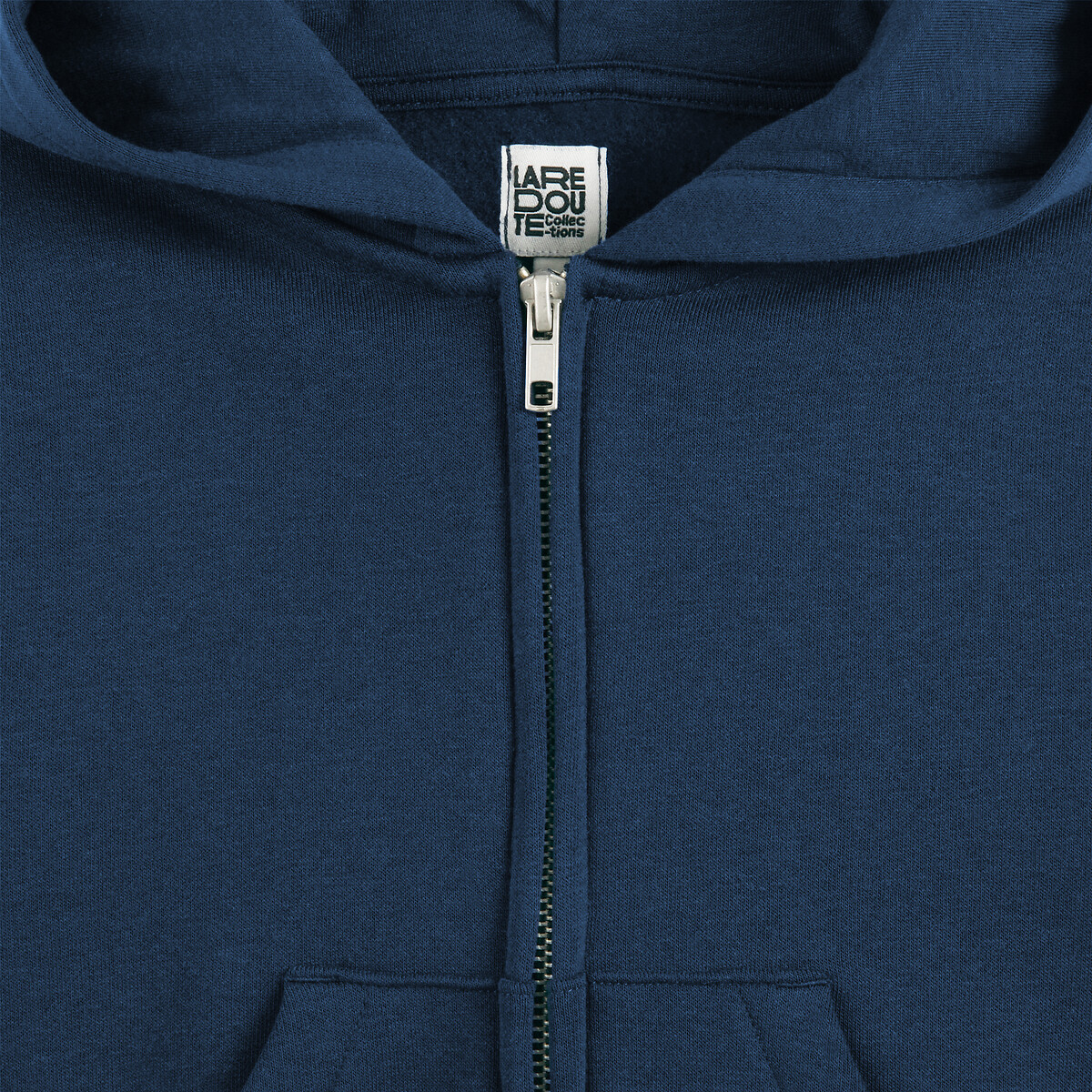 COLEÇÕES LA REDOUTE<br>Moletom com zíper em molton
