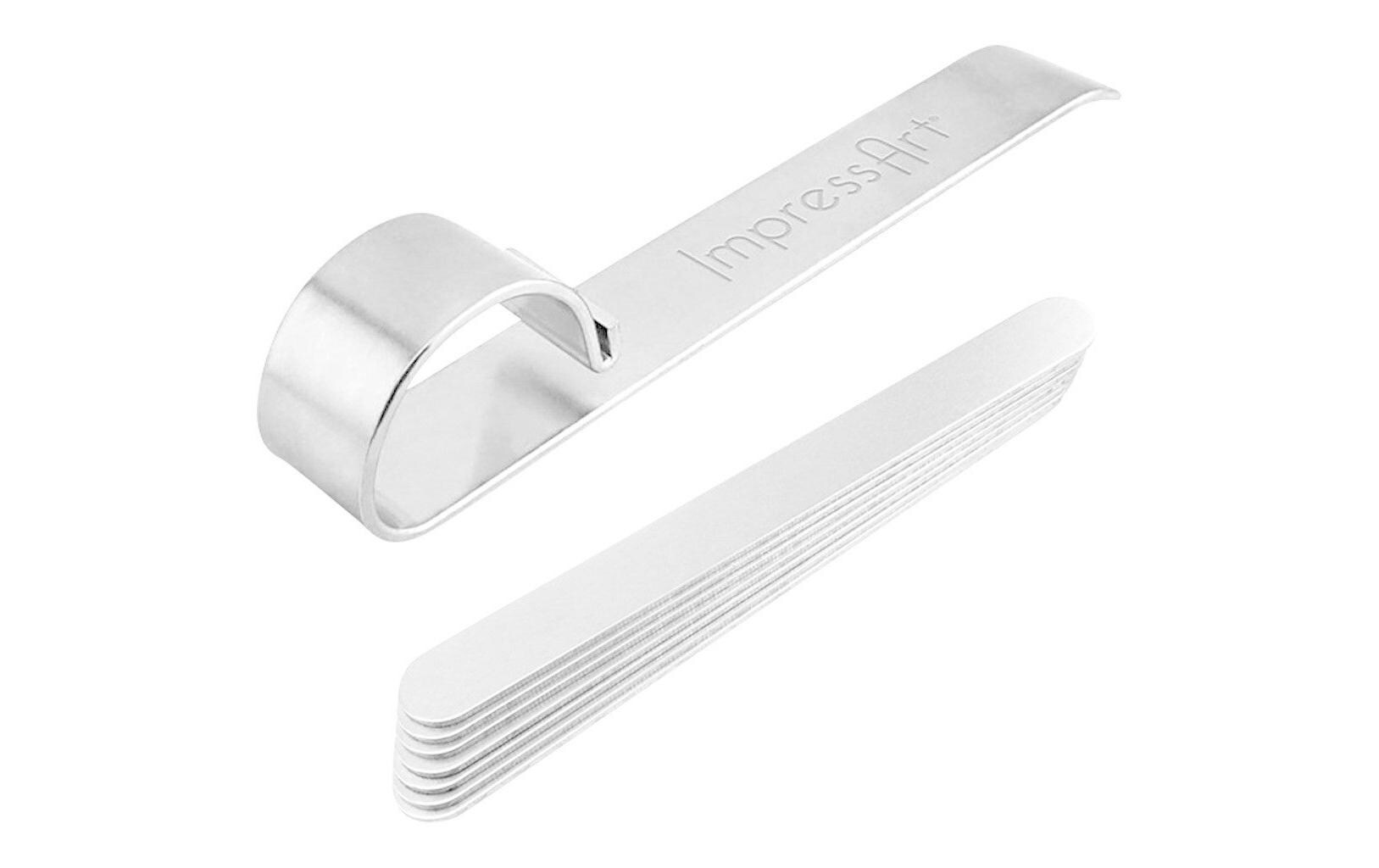 Biegewerkzeug 6 - 10 mm x 15 cm für ArmreifenImpress Art Armband Metall zum Gravieren