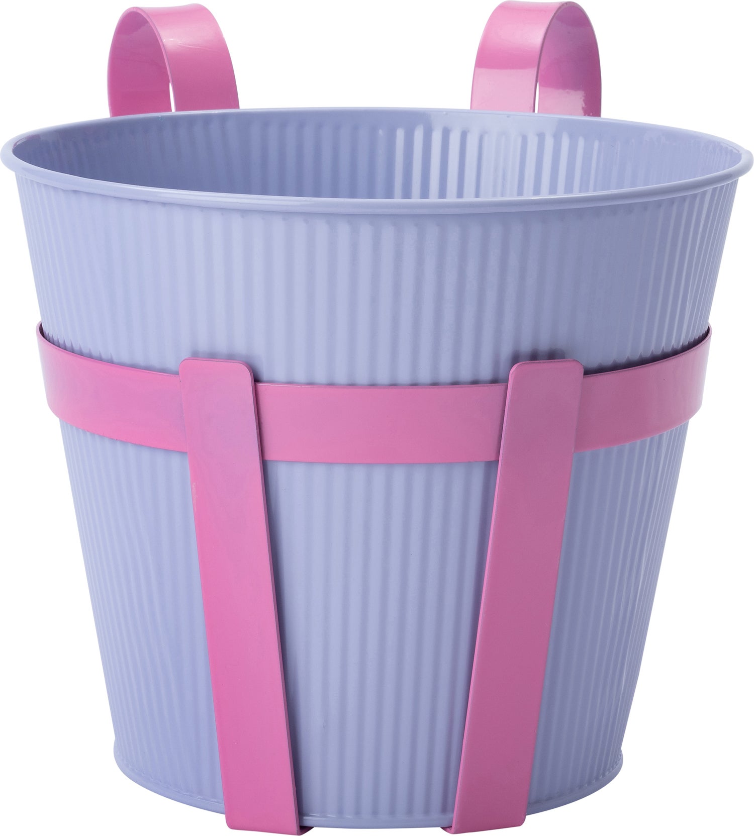 Intratuin hangpot Semi paars / roze 25 x 20 x 18 cm