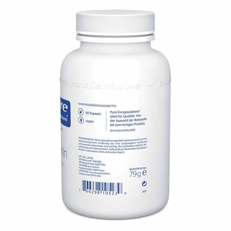 Pure Encapsulations L-Arginin Kapseln, 90 St